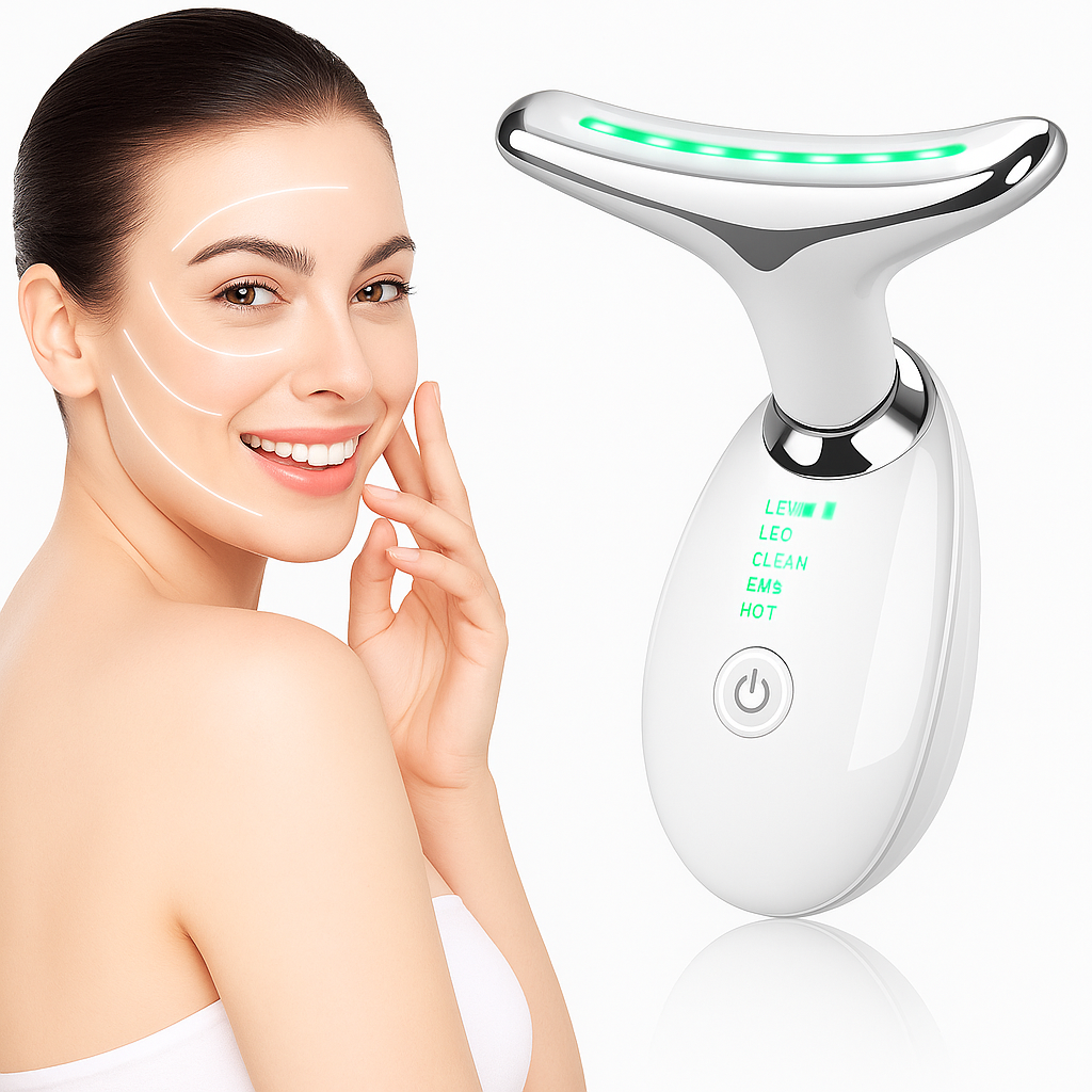 Masajeador facial y de cuello