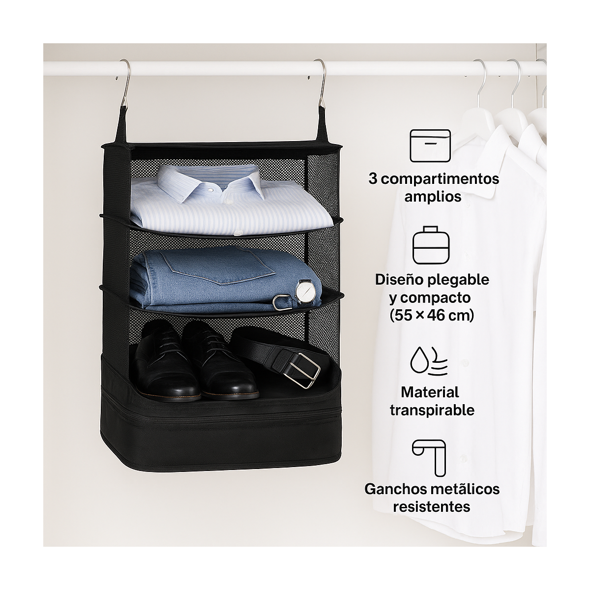 Organizador De Maletas y Ropero