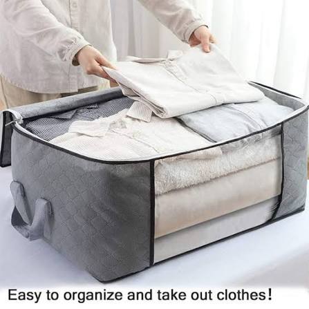 Organizador de Frazadas Plegable Antipolvo - Pack x2