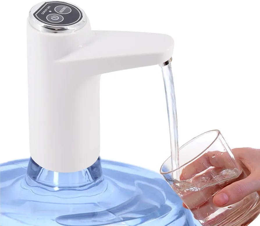 Dispensador de Agua Eléctrico · Bomba USB para Bidones