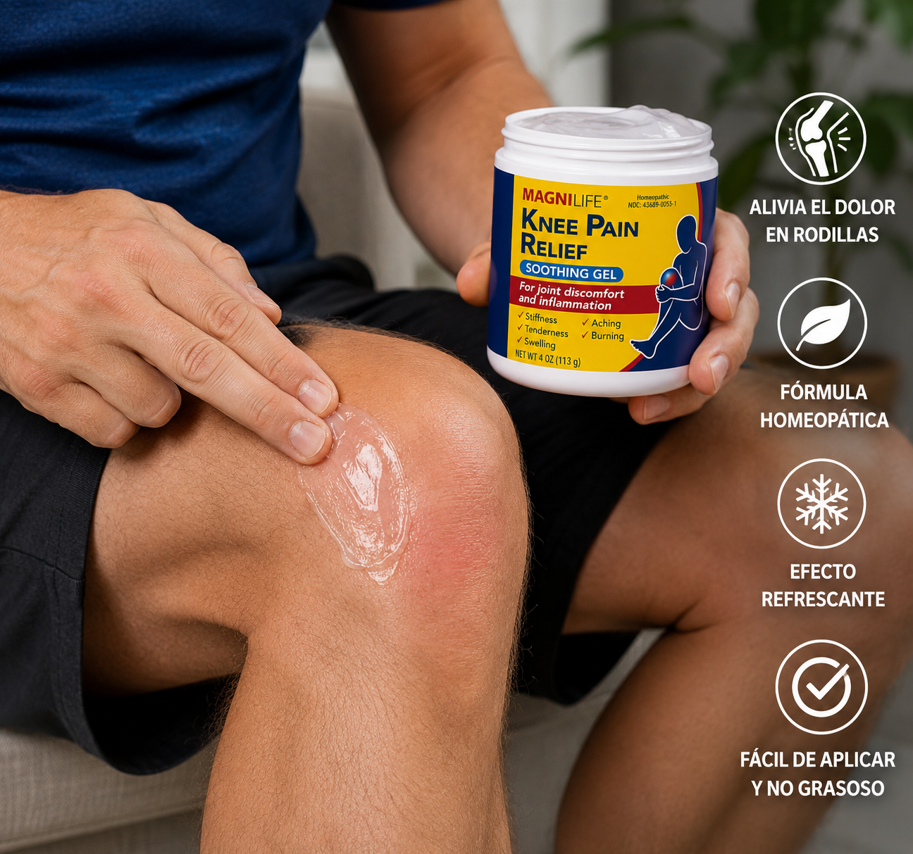 Gel para Dolor de Rodillas KNEE PAIN RELIEF