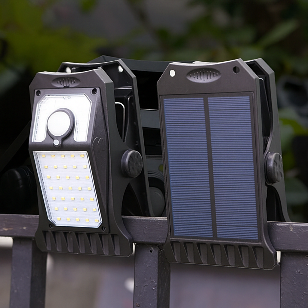 Luz Solar con Clip