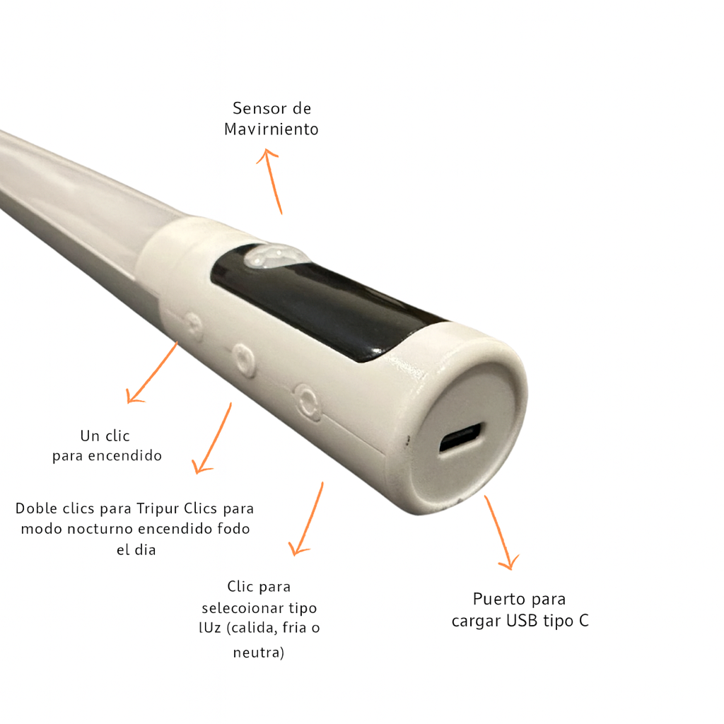 Luz led  para alacenas y detector de mov