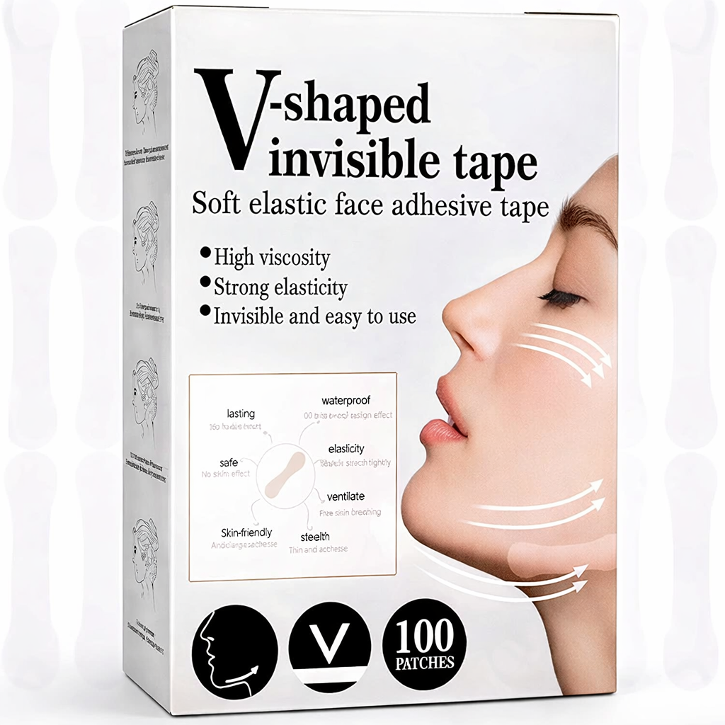 Cinta Estiramiento facial 100 Piezas