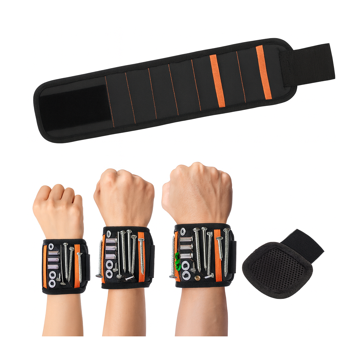 Brazalete Magnetico De Herramientas