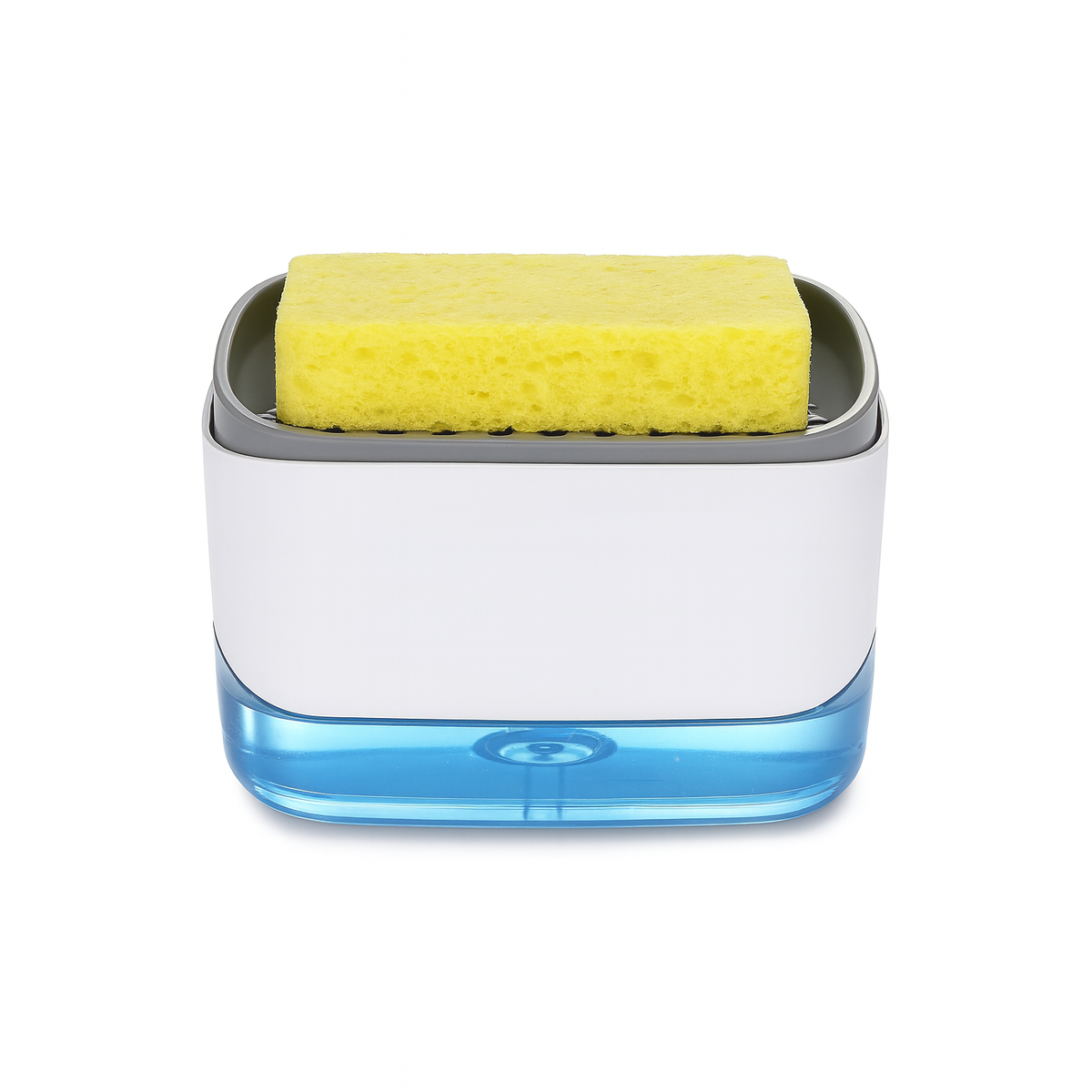 Porta esponja con dispenser de jabon