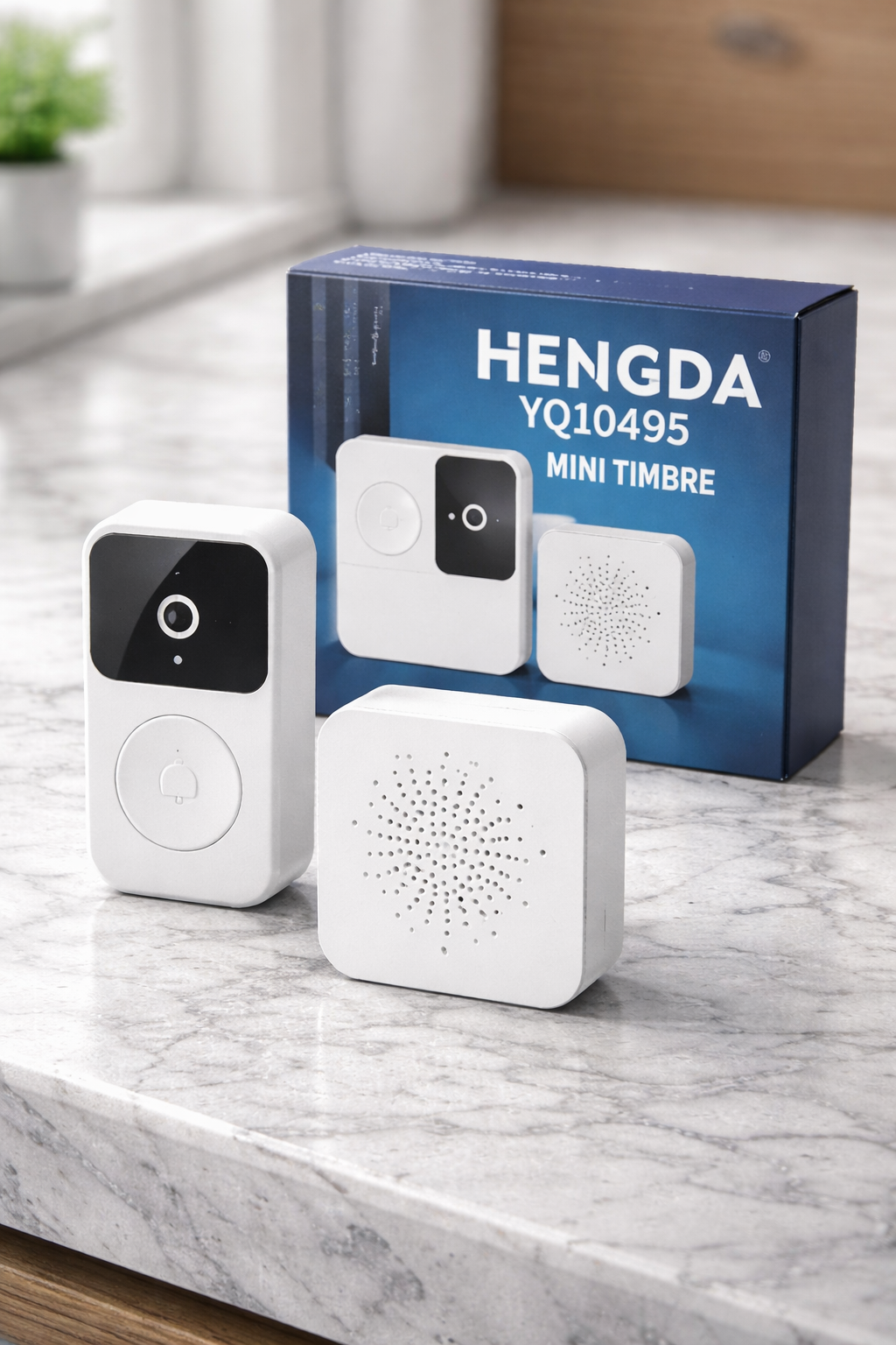 TIMBRE INALÁMBRICO MINI HENGDA – MODELO YQ10495