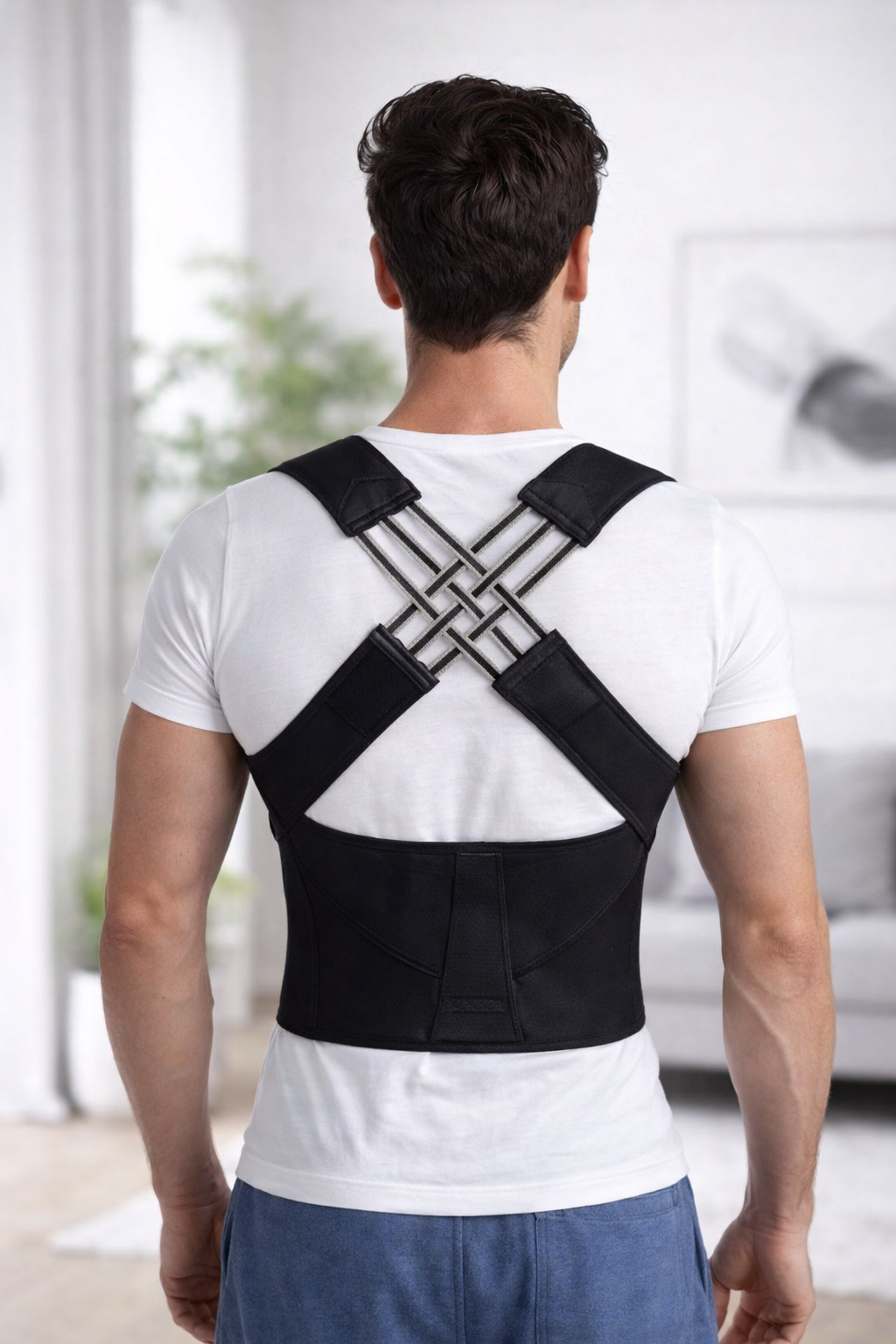 CORRECTOR DE POSTURA AJUSTABLE – ESPALDA Y HOMBROS