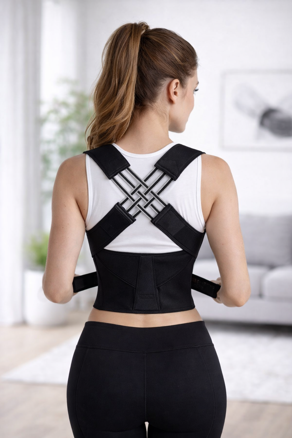 CORRECTOR DE POSTURA AJUSTABLE – ESPALDA Y HOMBROS