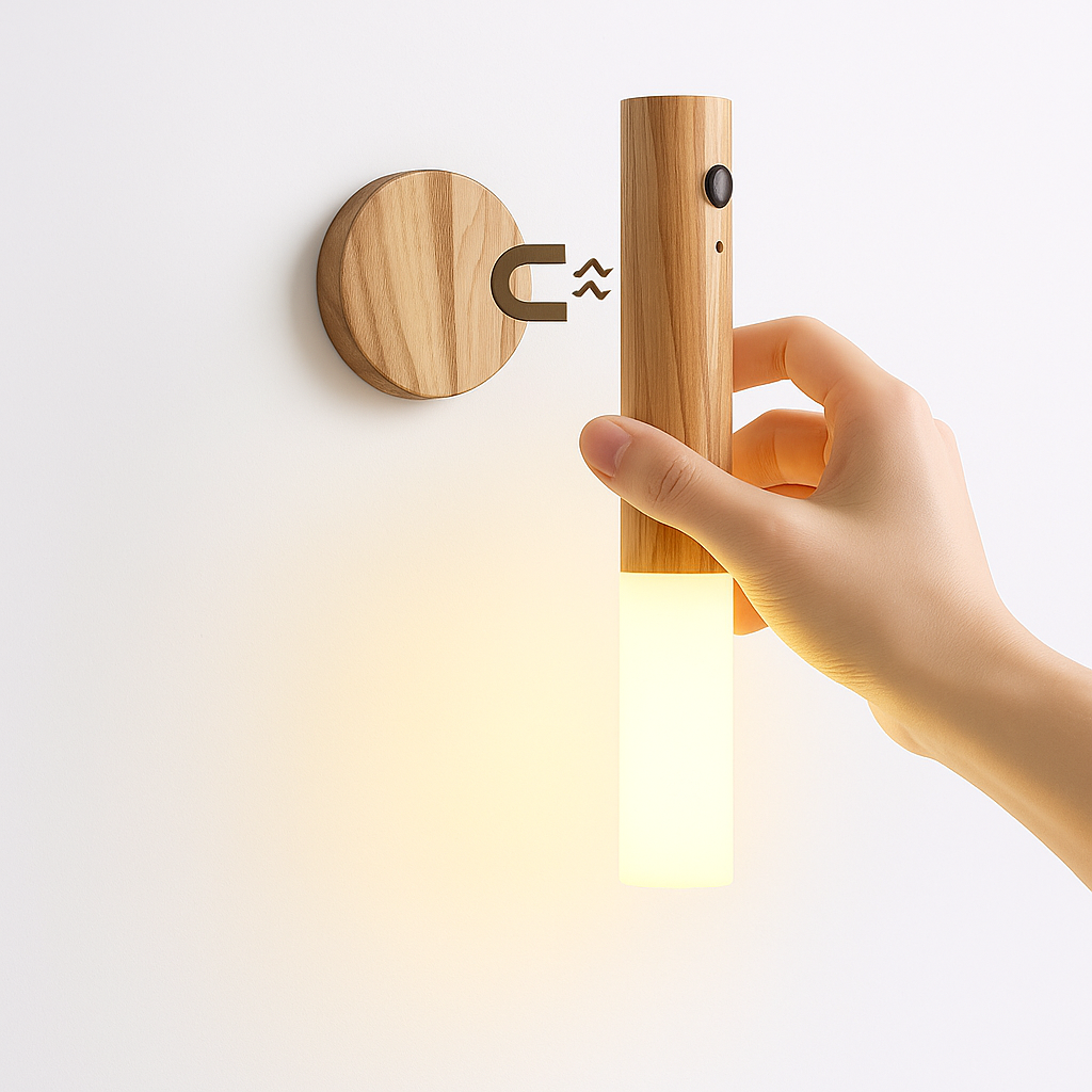 Lampara con sensor de decoracion