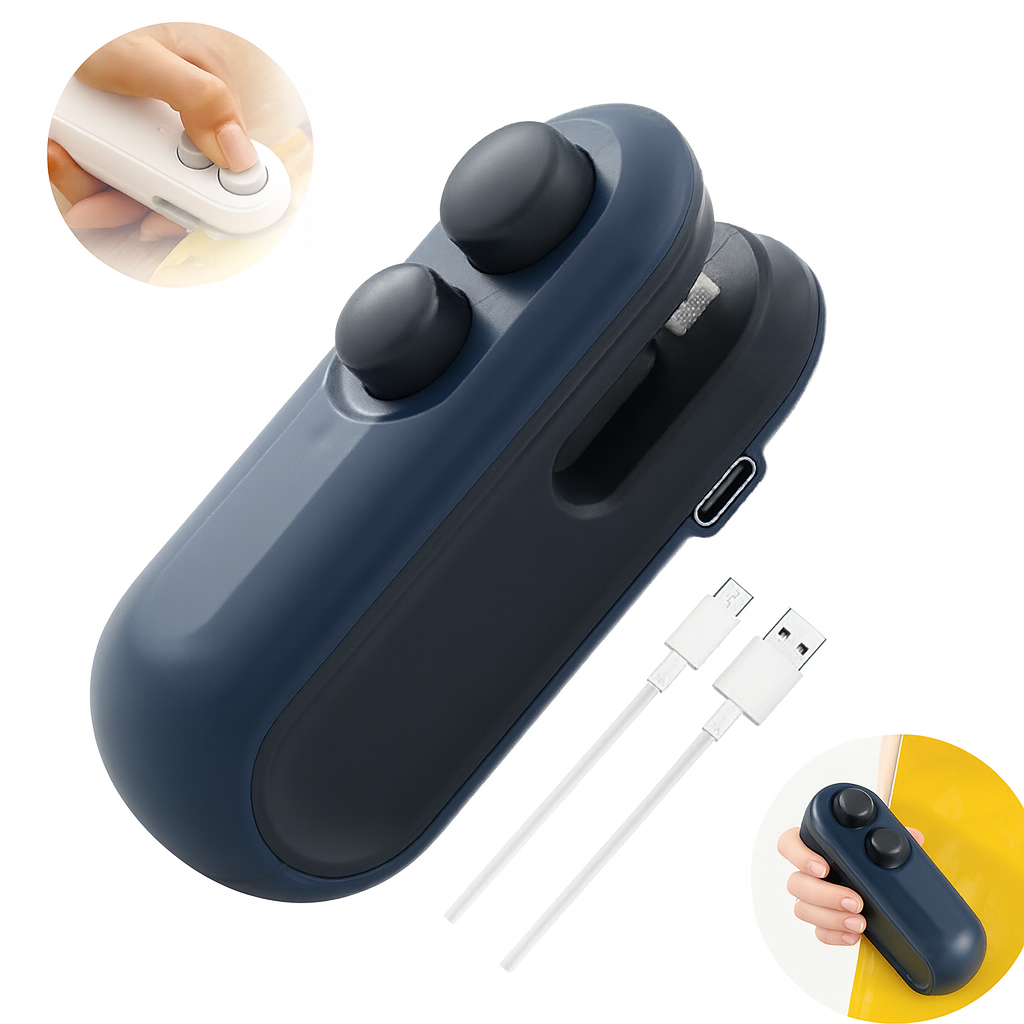 Sellador de bolsas portatil