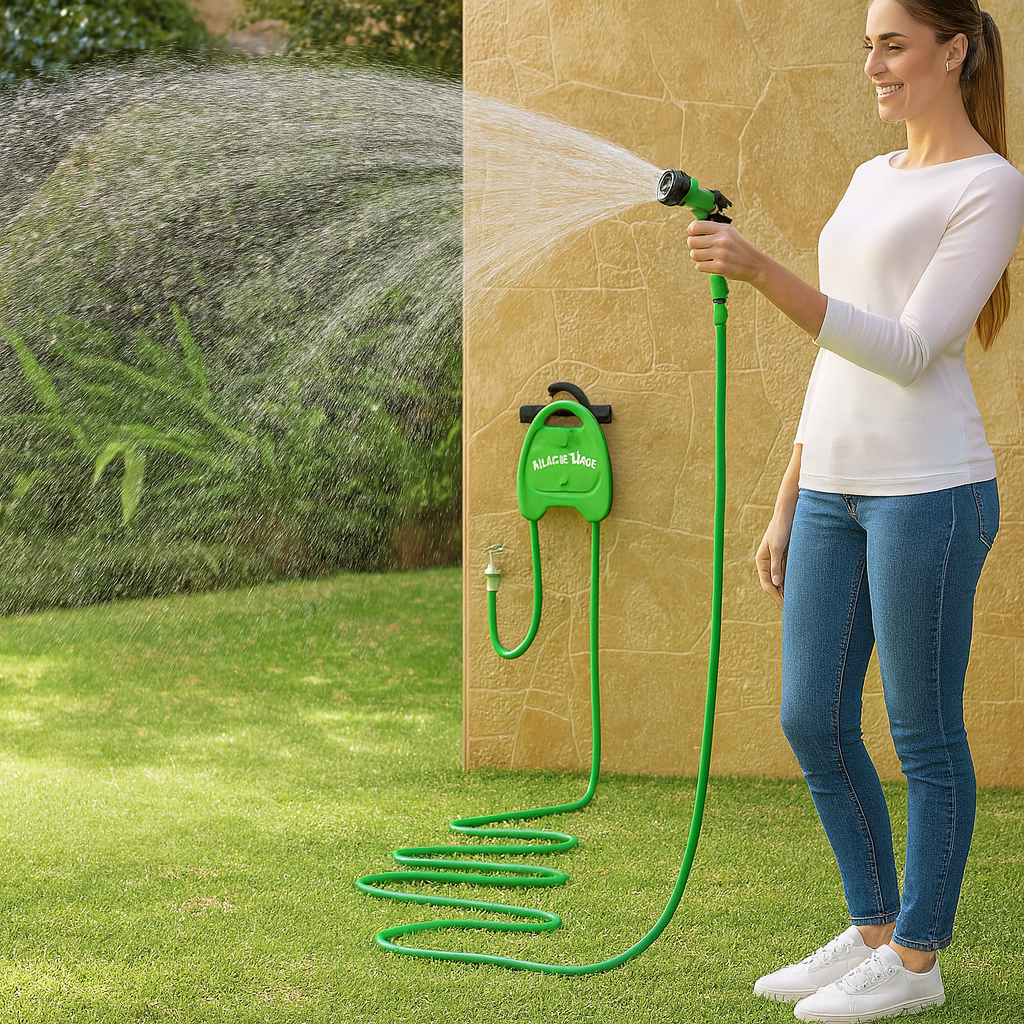 Manguera expansible 15m VERDE