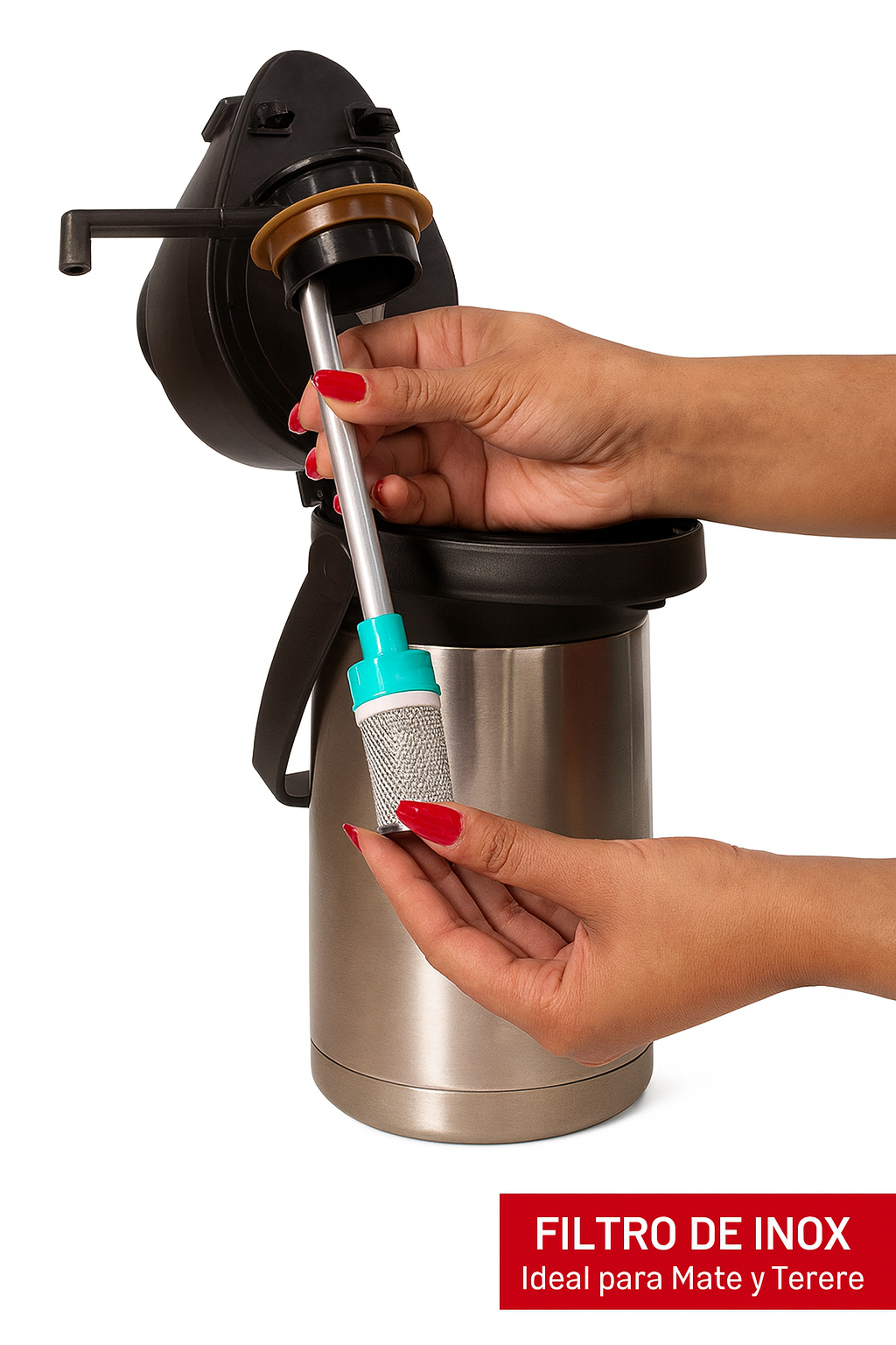 Filtro de Acero Inoxidable para Termo