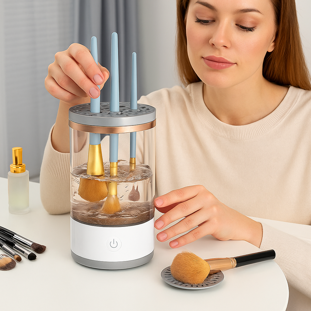 Limpiador De Brochas Electrico