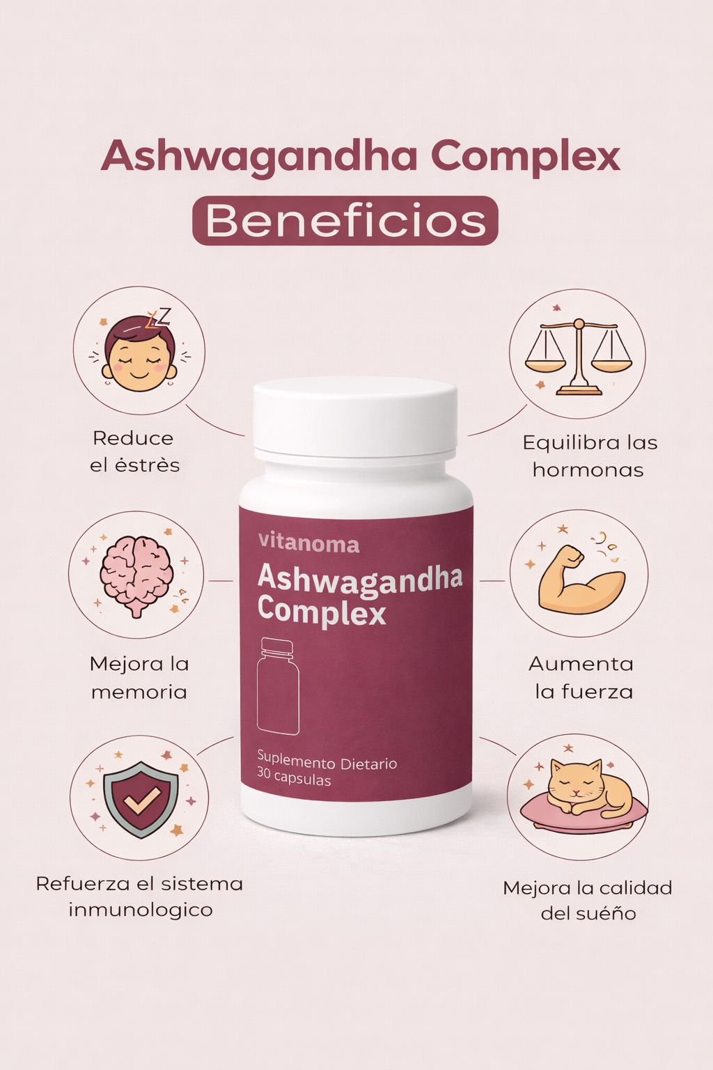 ASHWAGANDHA COMPLEX 500MG