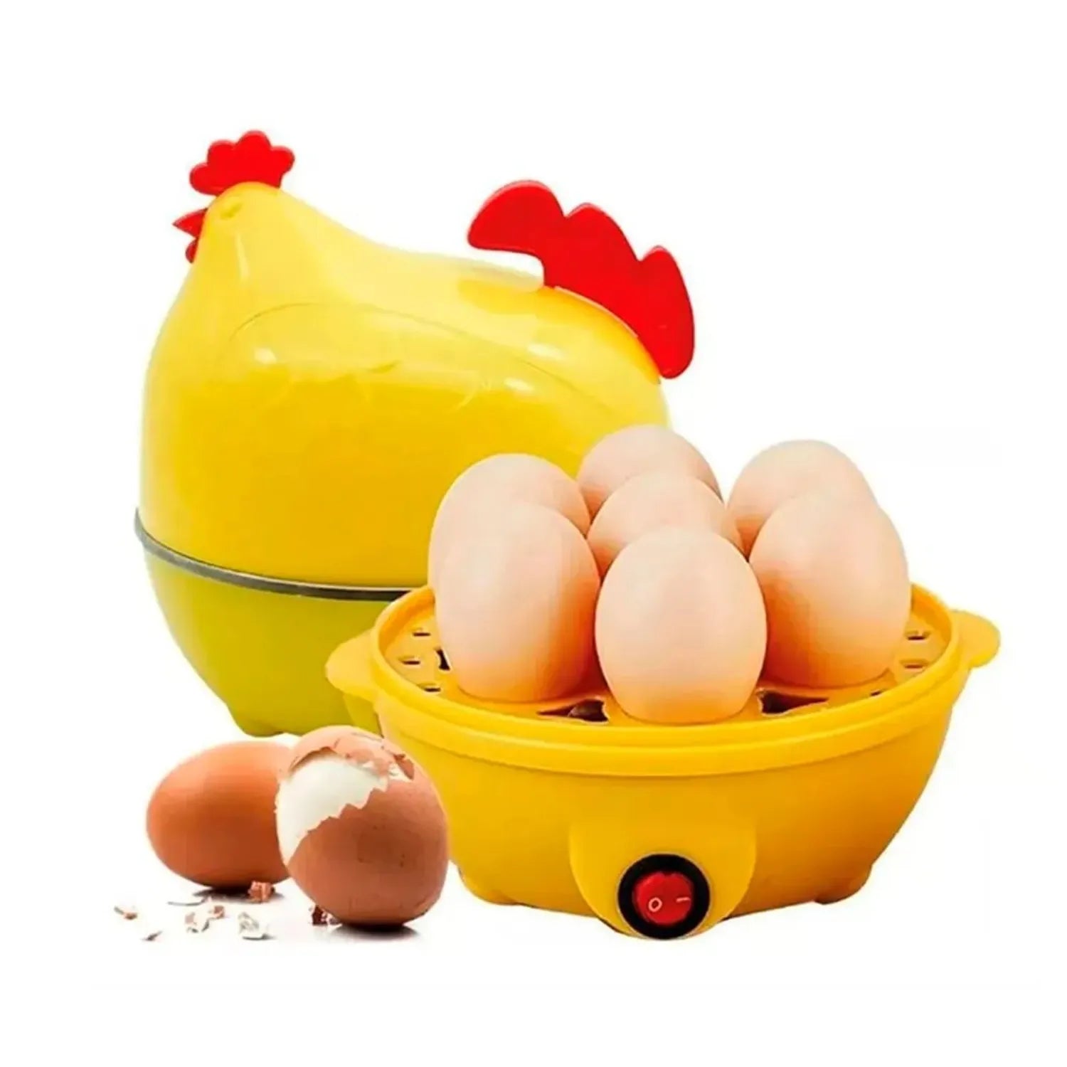 Vaporera de Huevos Eléctrica · Apagado Automático · 7 Huevos