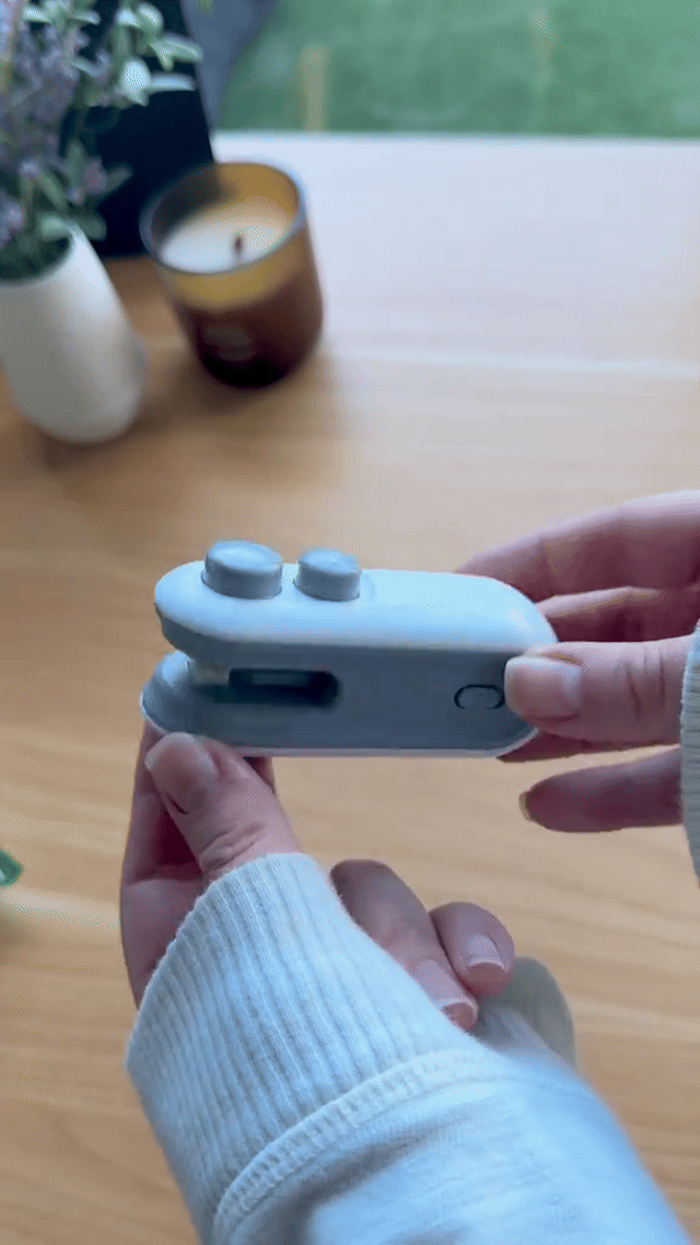 Sellador de bolsas portatil